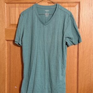 Arizona Green v neck Short Sleeve Tee Relaxed Fit
